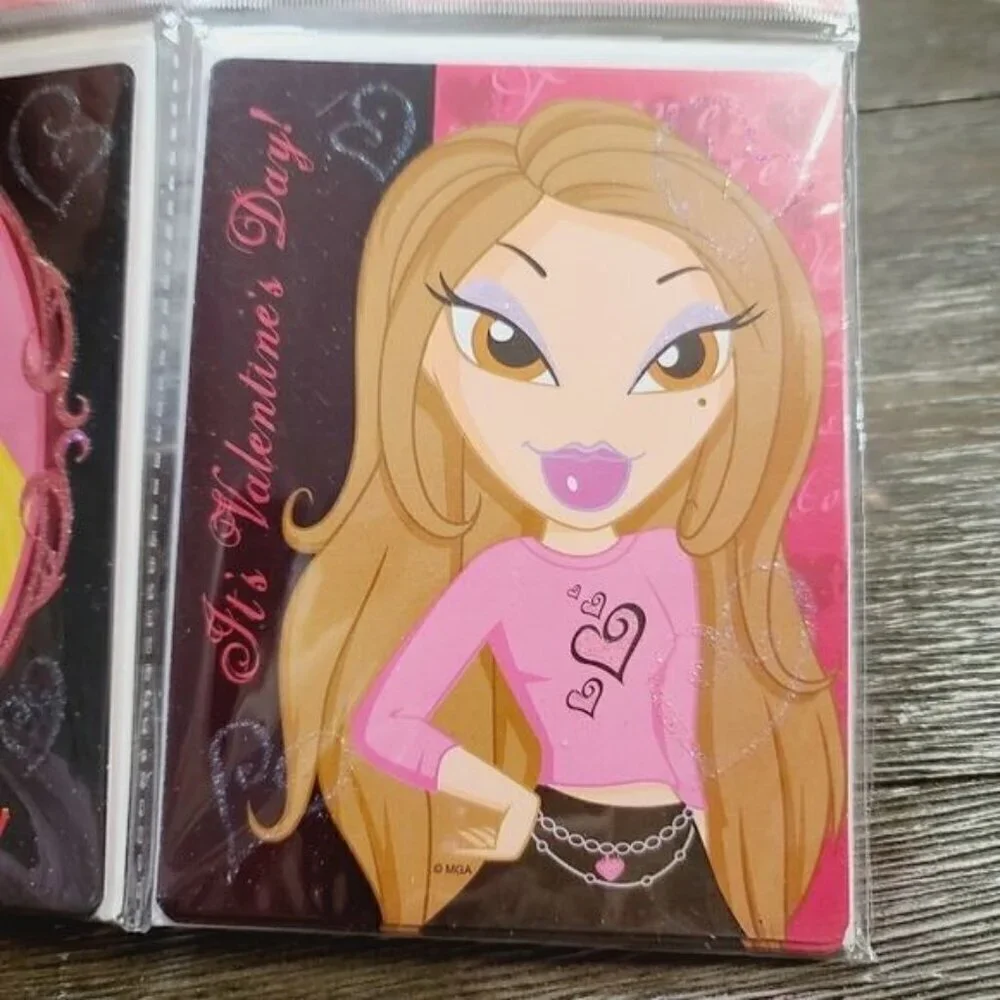 Vintage 2000s Y2K MGA Bratz Valentines Cards American Greetings